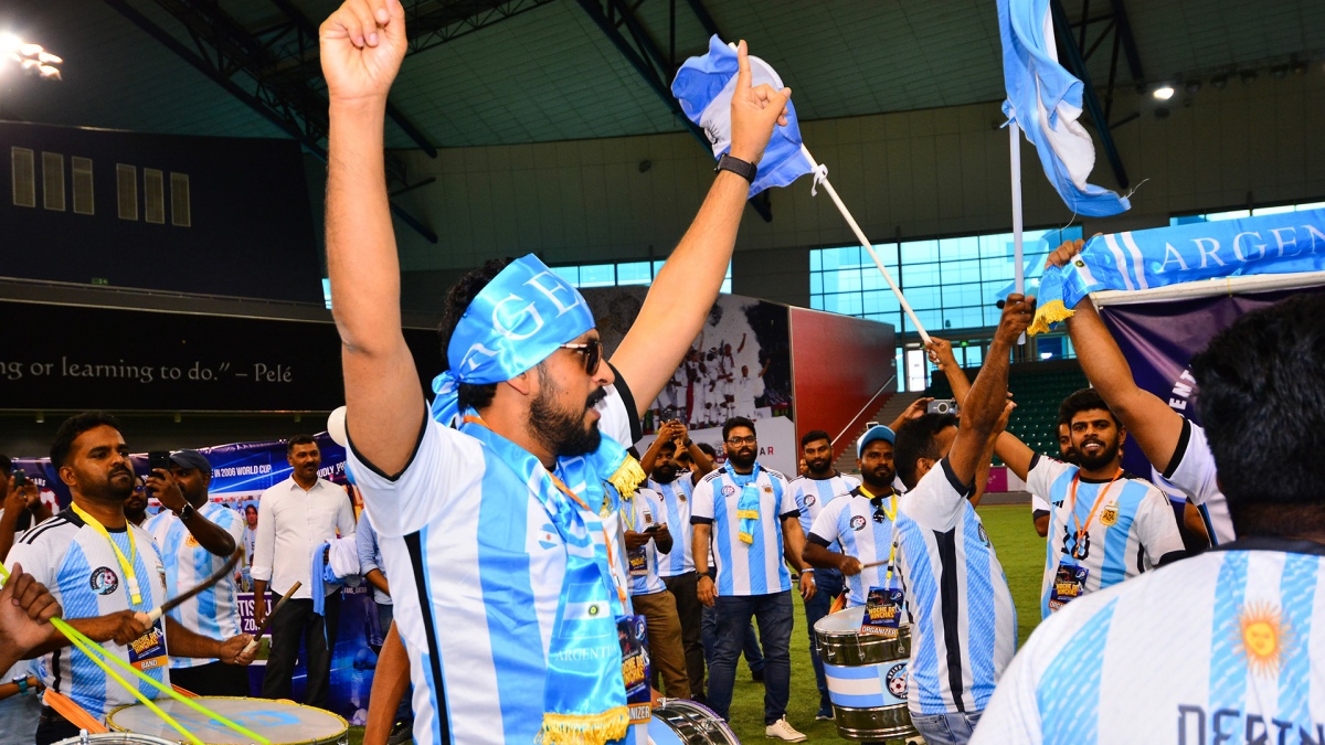 Los fanáticos indios que prometen hacer sentir "como en casa" a la selección argentina – Radio Gol