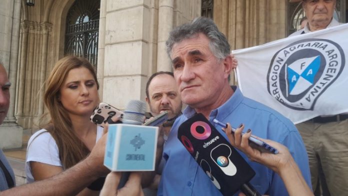 Carlos Achetoni, titular de Federación Agraria