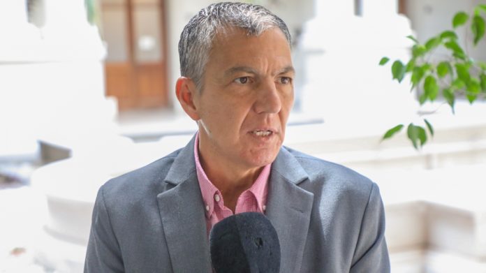 Juan Manuel Pusineri, ministro de Trabajo, Seguridad Social y Empleo de la provincia.