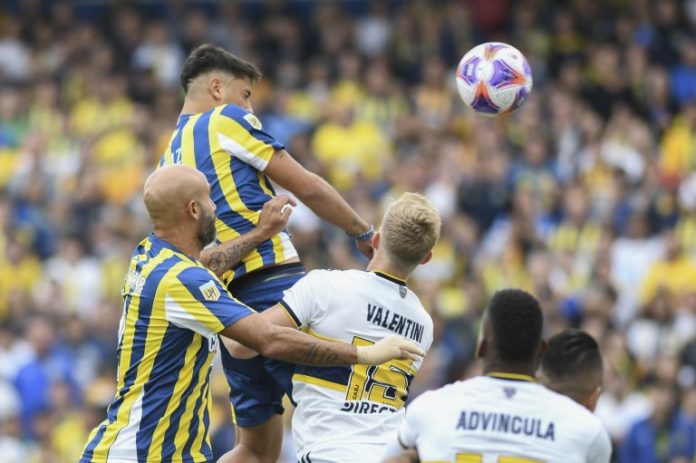 Rosario Central y Boca igualaron 2 a 2.