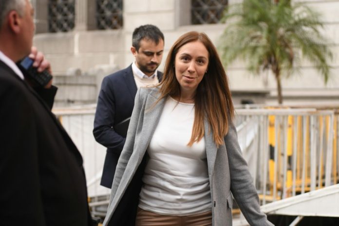 La diputada María Eugenia Vidal