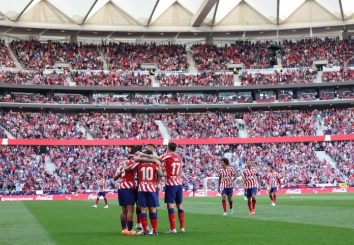 Ángel Correa selló la goleada del Atlético de Madrid sobre Osasuna.