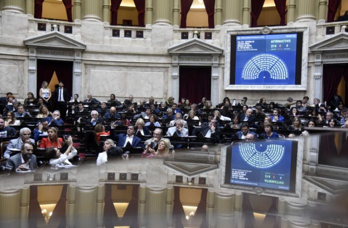 La Cámara de Diputados de la Nación