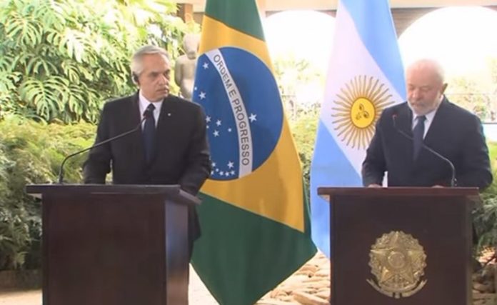 Alberto Fernández y Lula Da Silva, un encuentro con miras al futuro económico de ambos países.