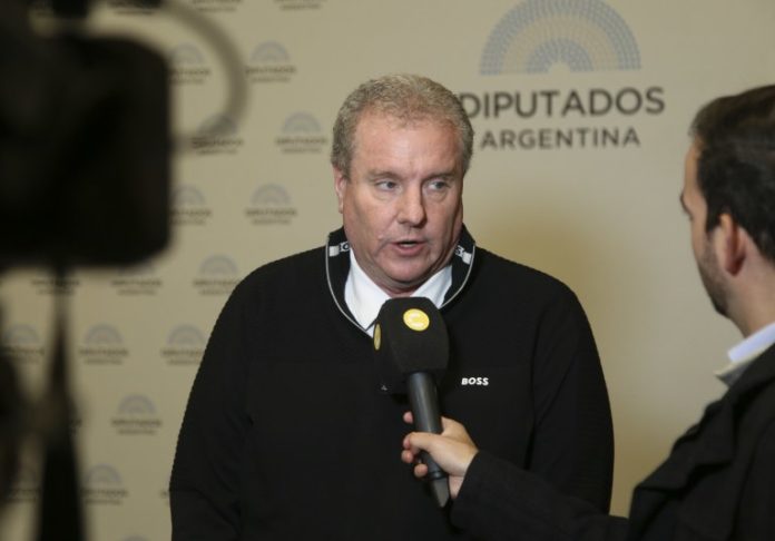 El diputado Gerardo Milman.