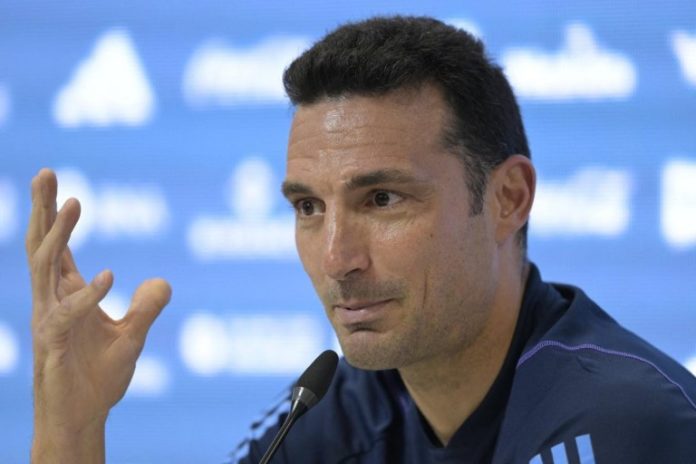 Scaloni se mostró conforme con lo realizado por su equipo.