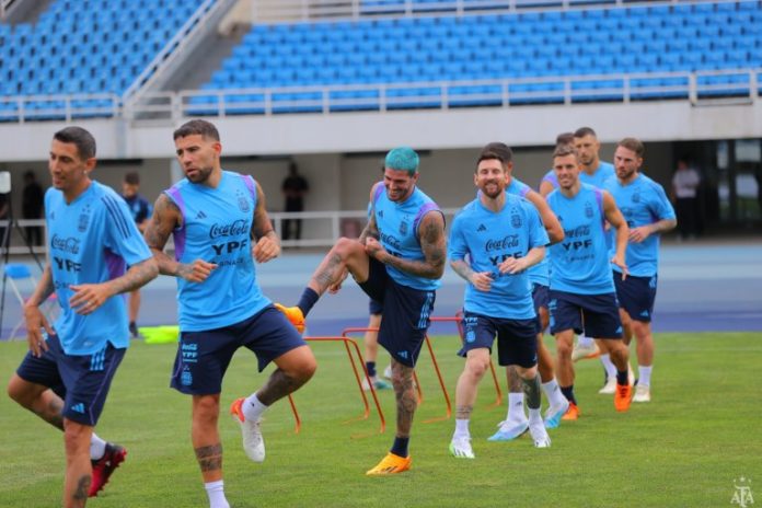 La selección nacional se entrenó pensando en Australia, quien enfrentará este jueves desde las 9, hora argentina.