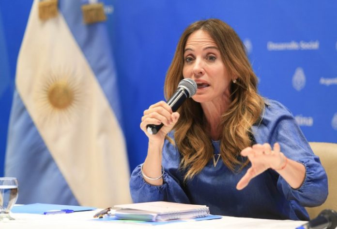 La ministra de Desarrollo Social, Victoria Tolosa Paz.