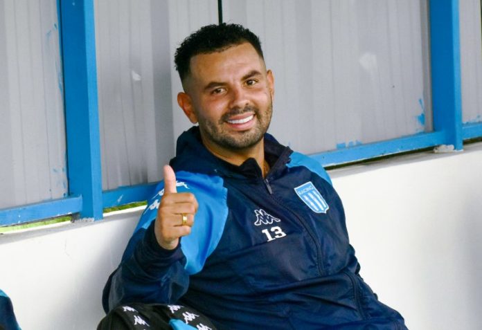 Edwin Cardona llegó a Racing en 2022.