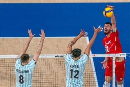 La Selección Argentina de vóley superó a Bulgaria en la continuidad de la Volleyball Nations League (VNL).