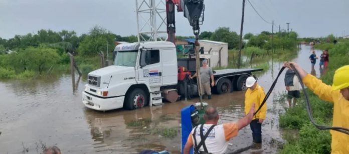 Inundaciones en Corrientes, más de 800 evacuados.