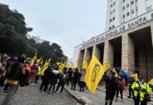 Sauce Viejo: los trabajadores municipales inician un paro de 120 horas