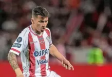 ¿Se aleja de River? Unión le puso precio a Mateo Del Blanco