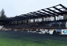 Incendio destruye parte del estadio del Haka y CONMUEVE al mundo del fútbol