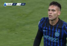 Inter de Milán, con un tanto del argentino Lautaro Martínez, goleó a Como por 4 a 0