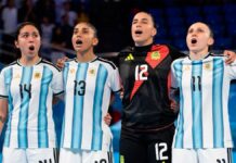 Argentina finalizó cuarta y cerró una campaña histórica en el Mundial de futsal femenino