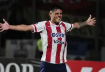 La Liga Profesional distinguió a Estigarribia luego de su vuelta al gol