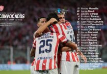 Unión presentó los convocados para recibir a Boca