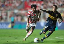 Unión fue superior en el inicio, pero Boca reaccionó y rescató un empate