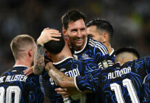 Argentina goleó a Zambia en La Bombonera y cerró su preparación en el país