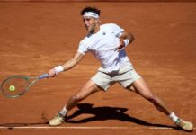 Etcheverry sacó adelante un duro partido con Prizmic en el Madrid Open y otra vez está en octavos de Masters 1000
