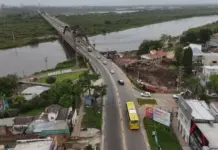 Desde Vialidad provincial prevén que el nuevo puente Santa Fe-Santo Tomé estará terminado en febrero de 2027
