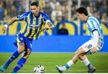 Escandaloso y tendencioso arbitraje de Darío Herrera que le sirvió el triunfo a Central. Fue 2-1 ante Racing