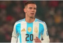 Mastantuono habló antes del Mundial : «Estoy contento»