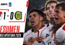 River Plate le ganó 1-0 a Rosario Central un partido electrizante y jugará la final del Torneo Apertura
