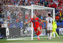 Con un doblete de Haaland, Noruega le ganó 4-1 a Irak por el Grupo I