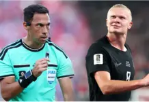 Haaland apuntó contra Facundo Tello tras el triunfo de Francia sobre Marruecos