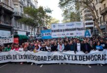 Sigue el conflicto universitario: docentes y no docentes realizan un nuevo paro nacional