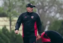 Iván Delfino analizó el empate de Colón: «Fue un partido friccionado»