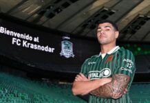 Rodríguez fue presentado en el Krasnodar tras concretarse su millonaria venta desde Unión
