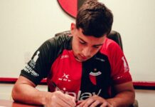 Colón aseguró a una de sus figuras juveniles: Jerónimo Buosi firmó su primer contrato